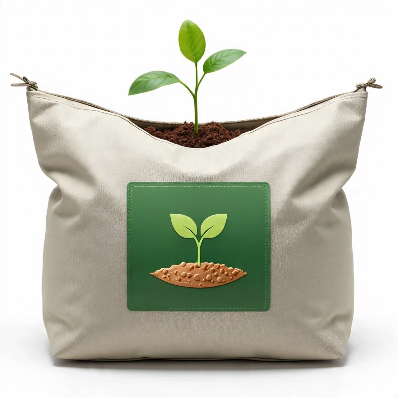 a stylized green and earthy toned illustration of (1)