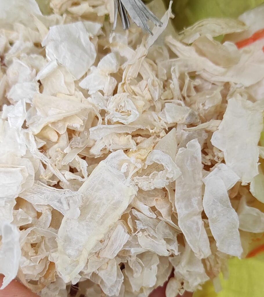 chitin, chitin rich fertiliser