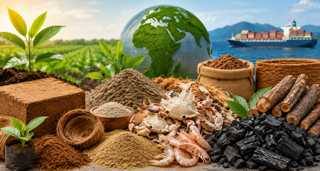 Organic & Marine-Based Export Solutions from Kerala
