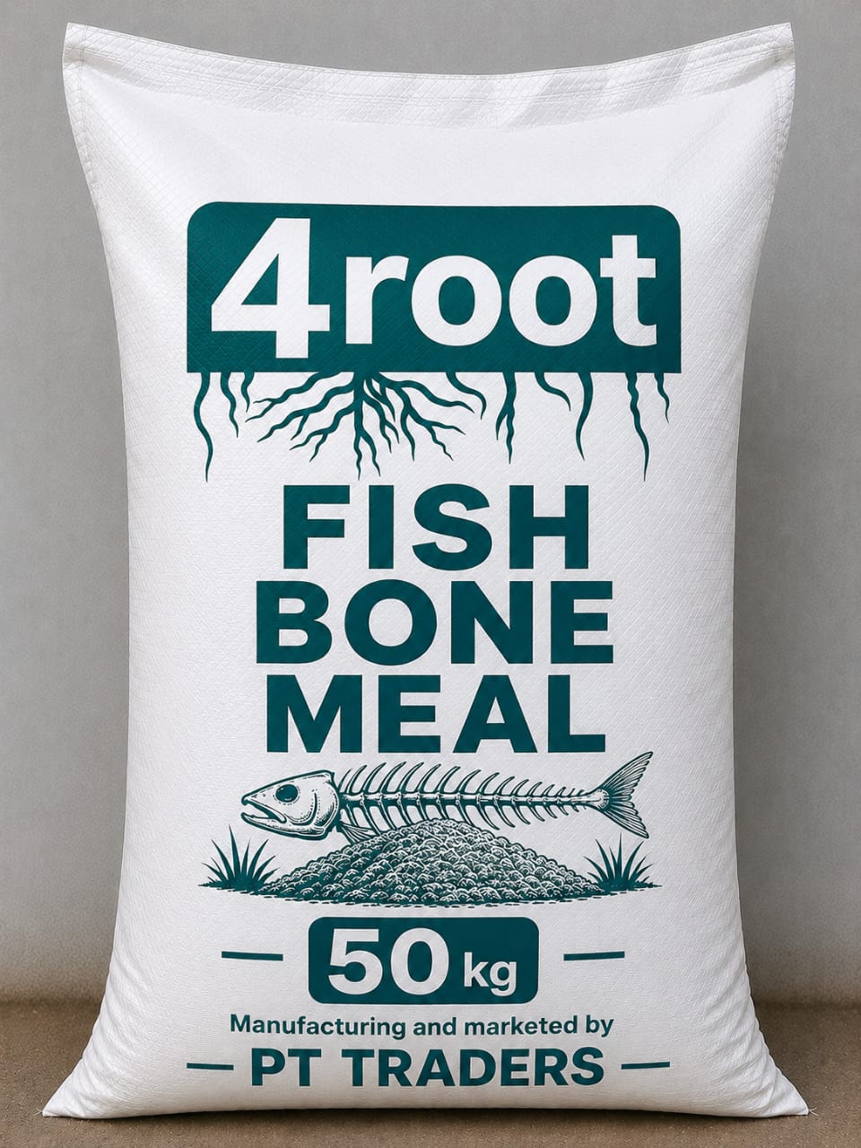 4root Fish Bone Meal bag